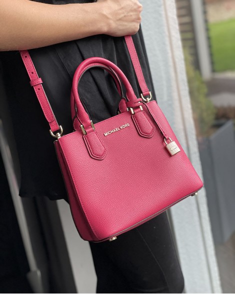 Kabelka dámská Michael Kors ADELE MEDIUM malinová